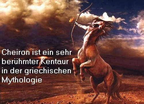 Cheiron, berühmtester aller Kentauren