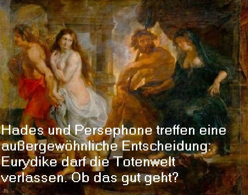 Eurydike, Gemahlin des Orpheus