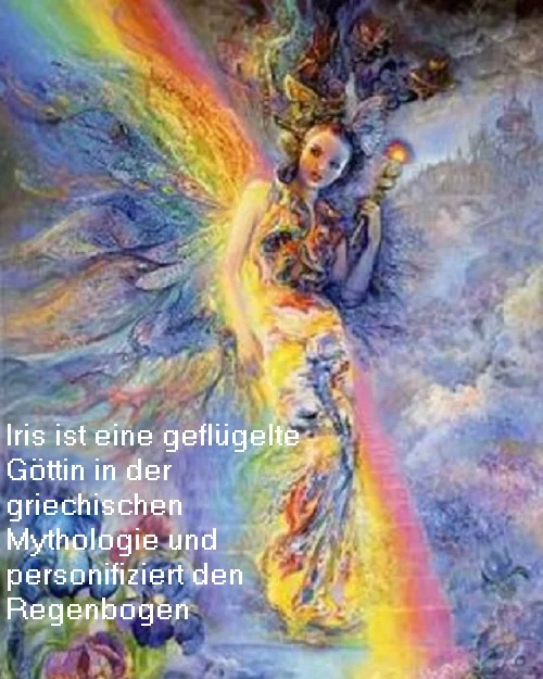 Iris, Regenbogen und Götterbotin