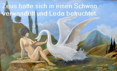 Leda, Mutter der schönen Helena