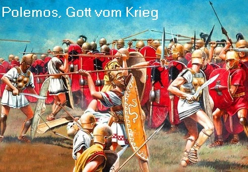 Polemos, Gott vom Krieg